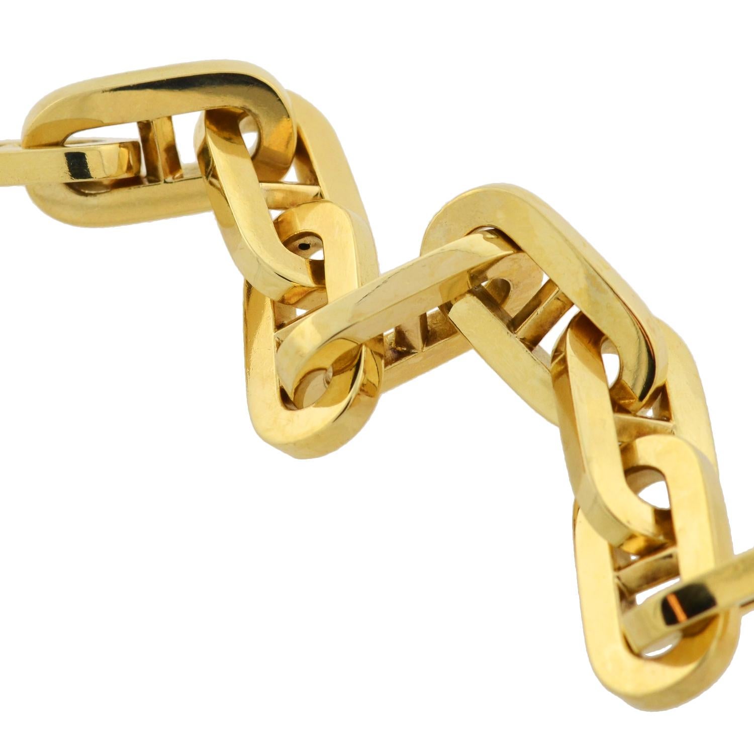 Women's or Men's Carlo Weingrill Vintage Mariner Link Bracelet 46.00 Grams
