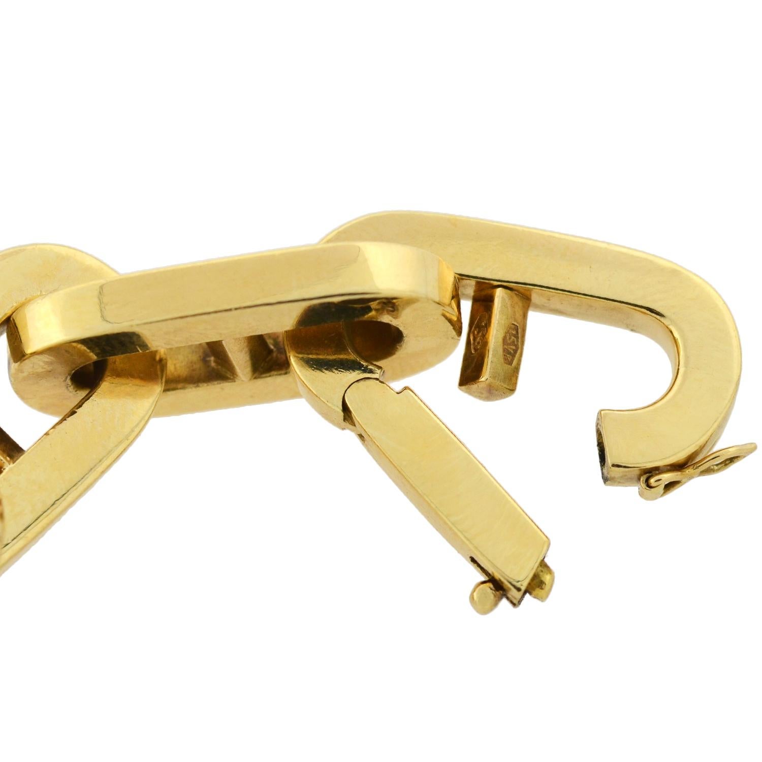 Carlo Weingrill Vintage Mariner Link Bracelet 46.00 Grams 1