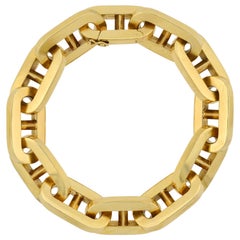 Carlo Weingrill Vintage Mariner Link Bracelet 46.00 Grams