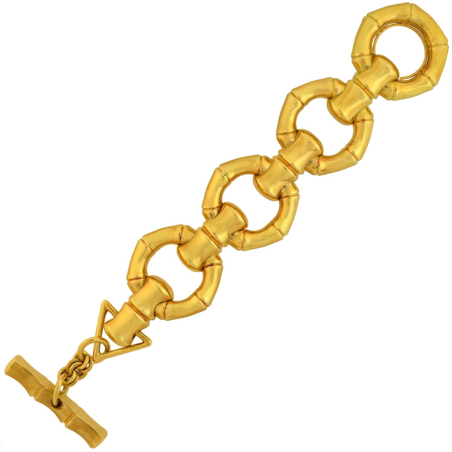 bamboo link bracelet