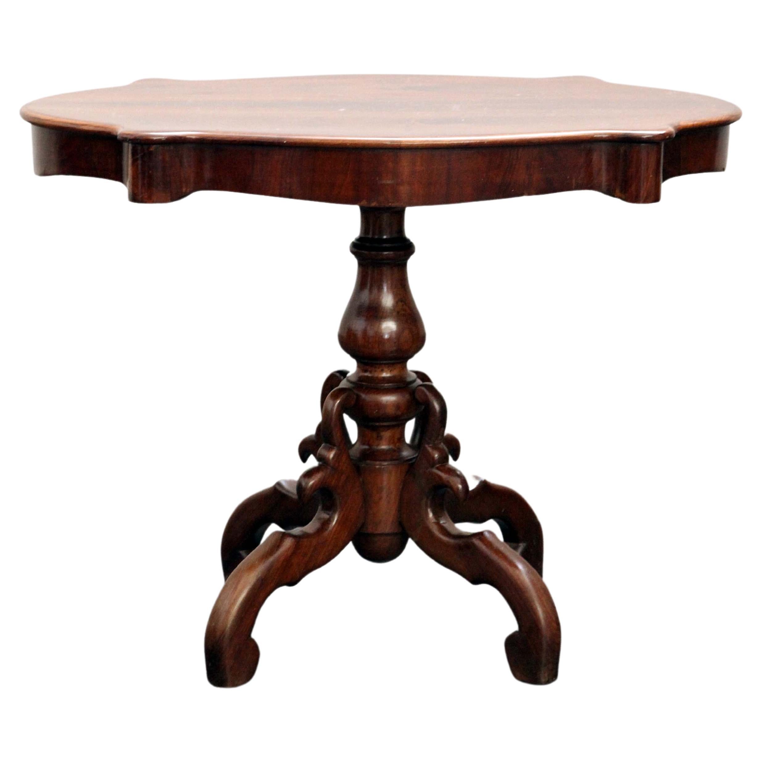 Carlo X Cherry Wood Table, 1850s