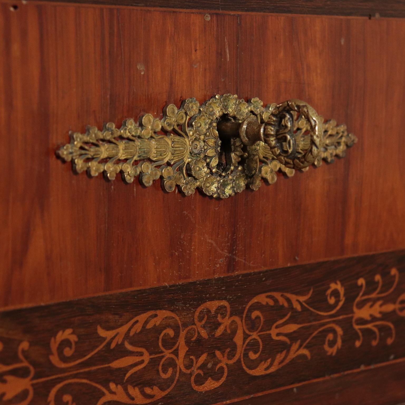 Armadio Carlo X Legno di palissandro, Italia, XIX secolo in vendita 6