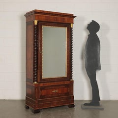 Carlo X Wardrobe Rosewood, Italy, 19th Century