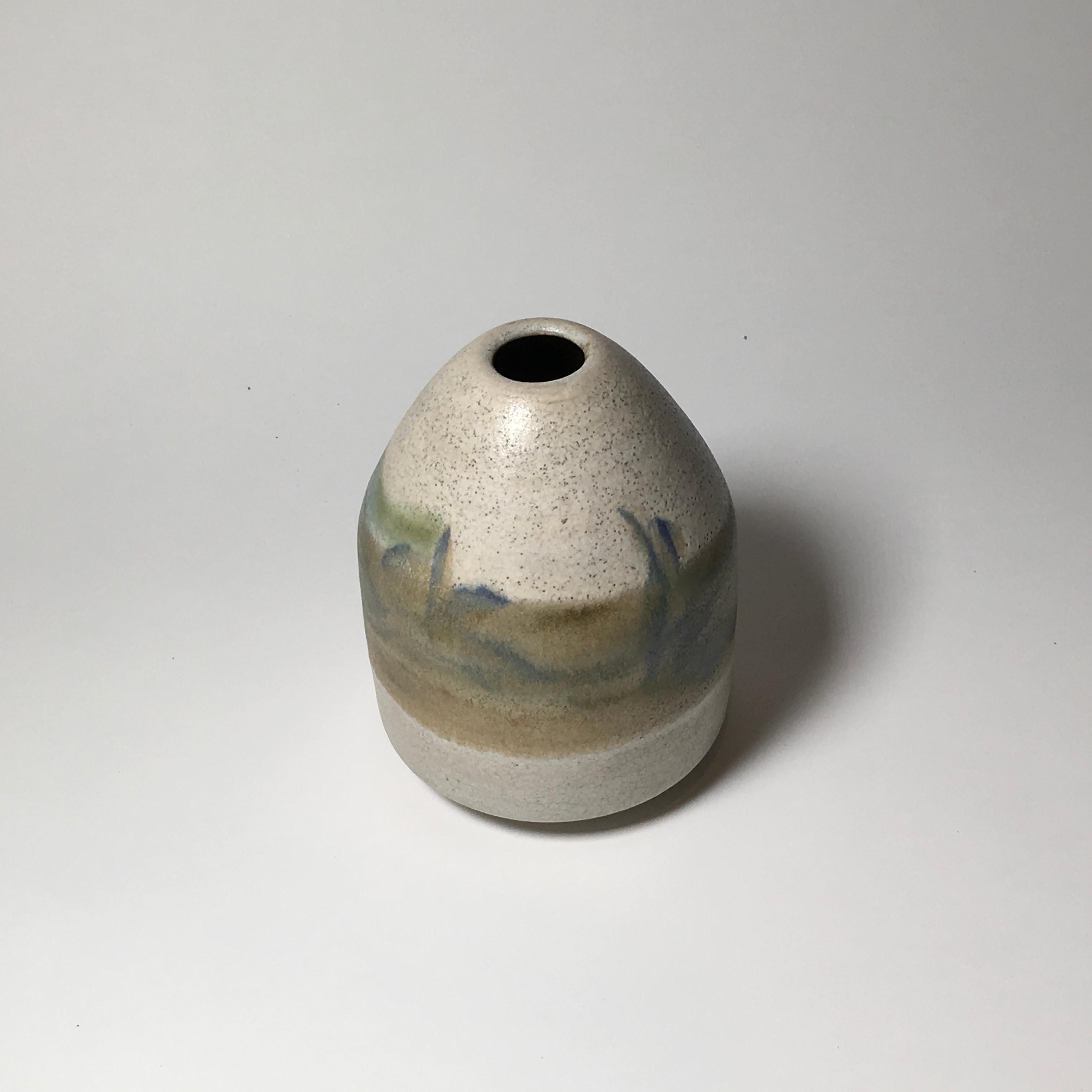 Carlo Zauli Grees Ceramic Vase, Italy 1