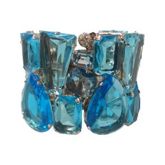 Carlo Zini Bracciale rigido Aqua