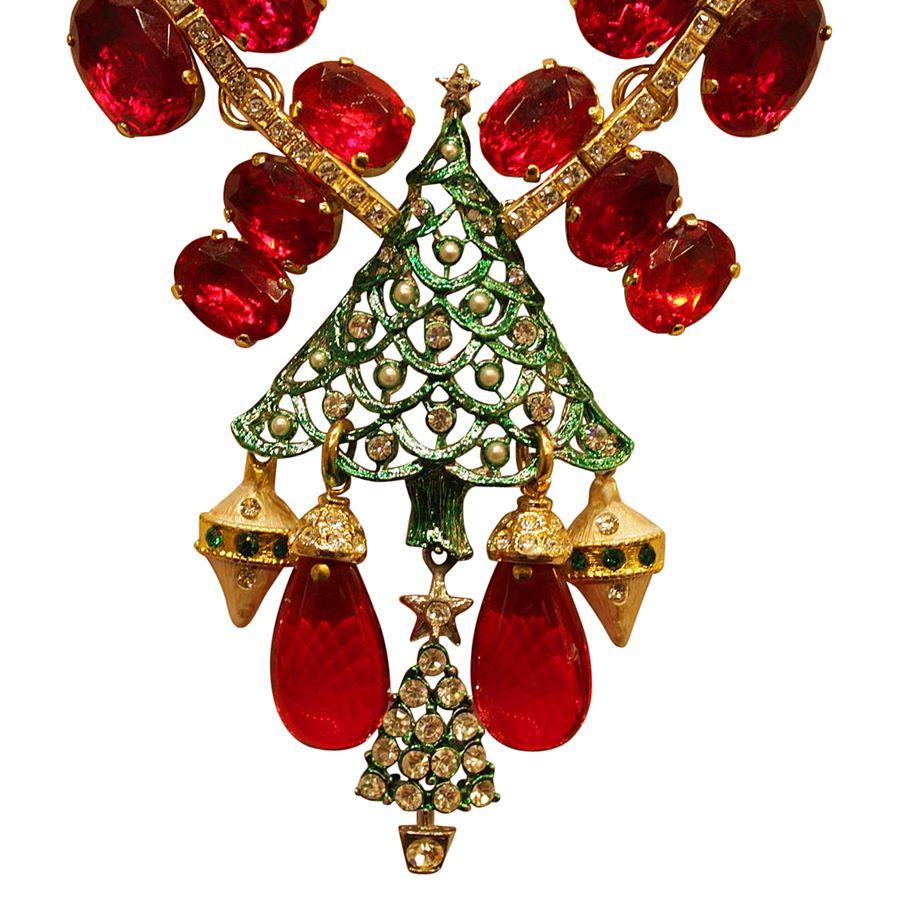Increíble y especial collar de Navidad Carlo Zini
Uno de los mejores diseñadores de bisutería del mundo
Latón no alergénico, baño de oro de 18 KT
Pintado a mano
Tema de Navidad, árboles
Maravillosa construcción de cristales swarovsky y resinas de