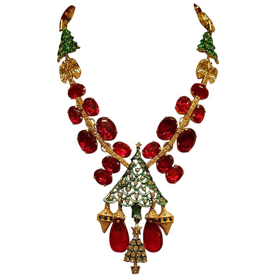 Collar de Navidad Carlo Zini en venta