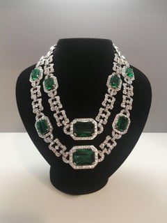 Carlo Zini Emerald Collier