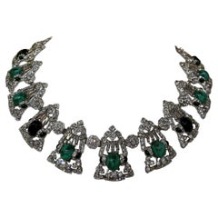 Carlo Zini Emerald Collier