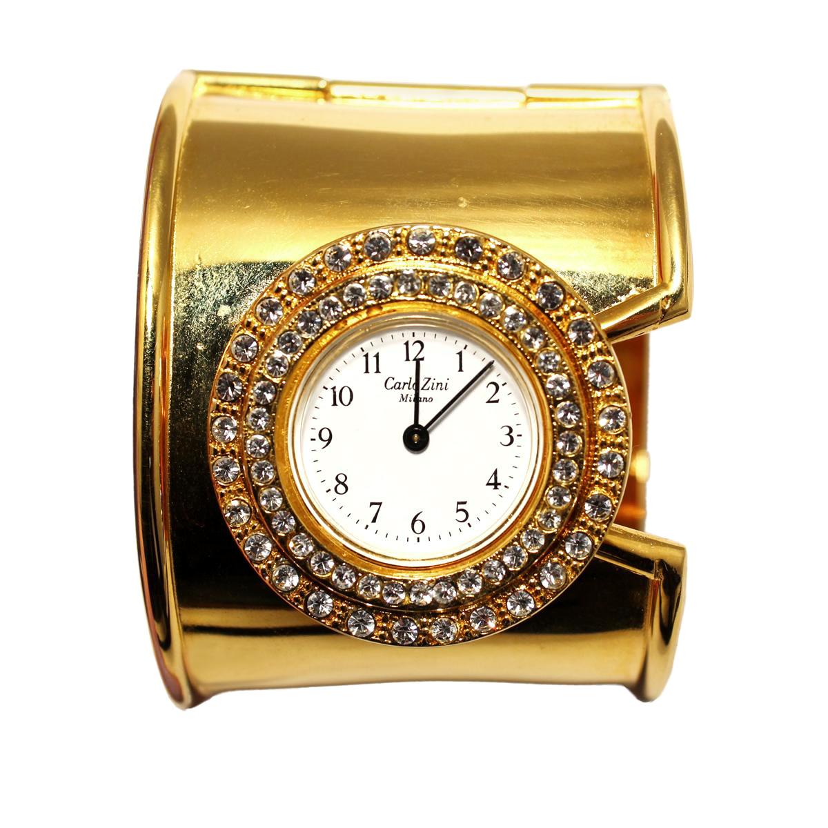 Carlo Zini Golden Heart Jewel Watch