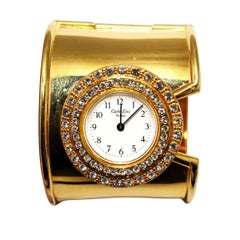 Vintage Carlo Zini Golden Heart Jewel Watch