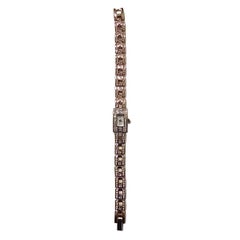 Carlo Zini Montre à bijoux dorés