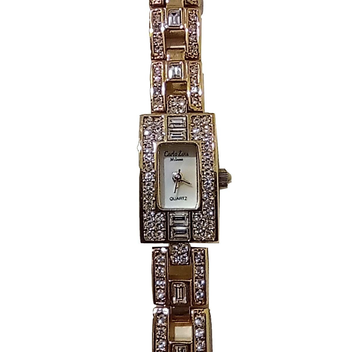Carlo Zini Golden Jewel Watch In New Condition For Sale In Gazzaniga (BG), IT