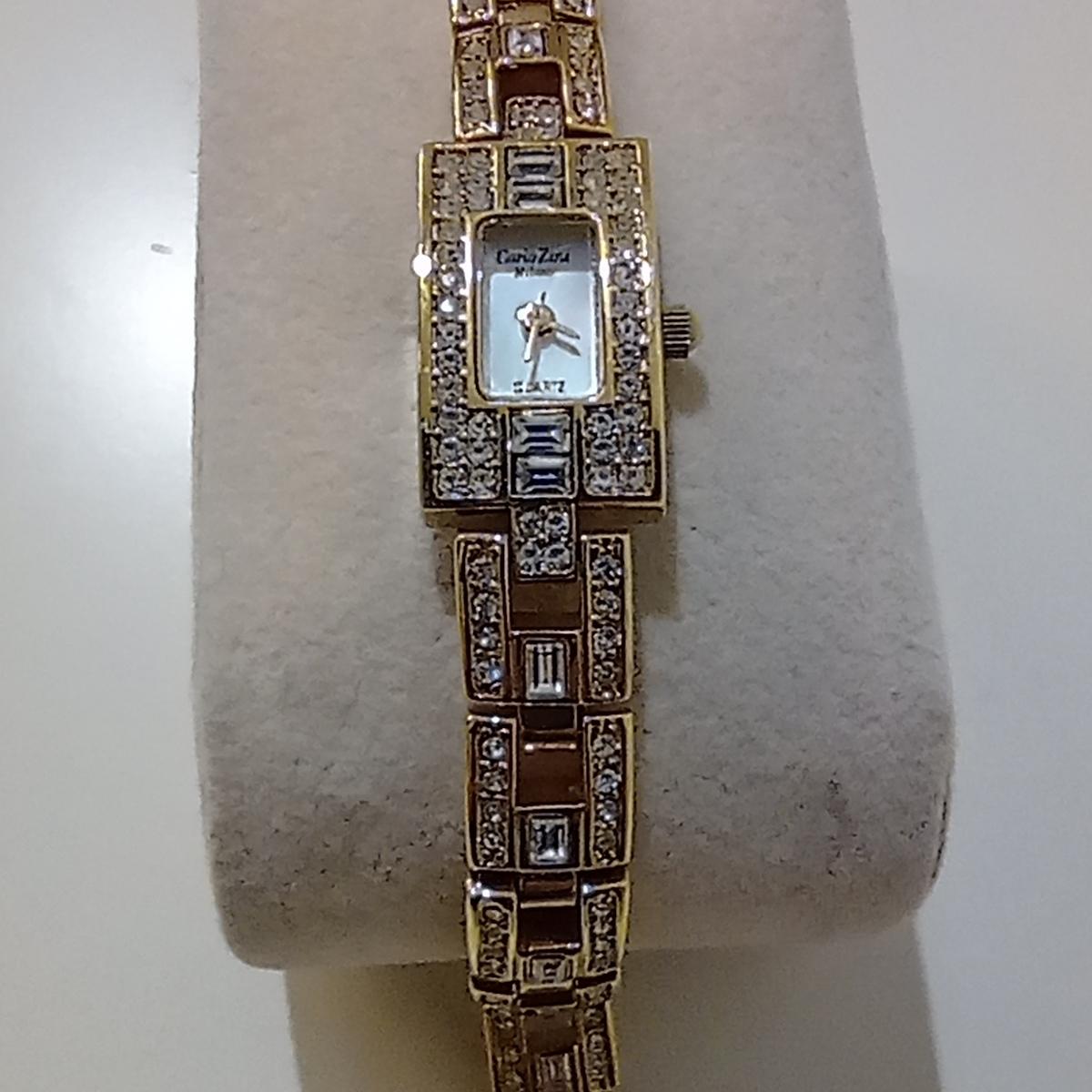 Women's Carlo Zini Golden Jewel Watch For Sale