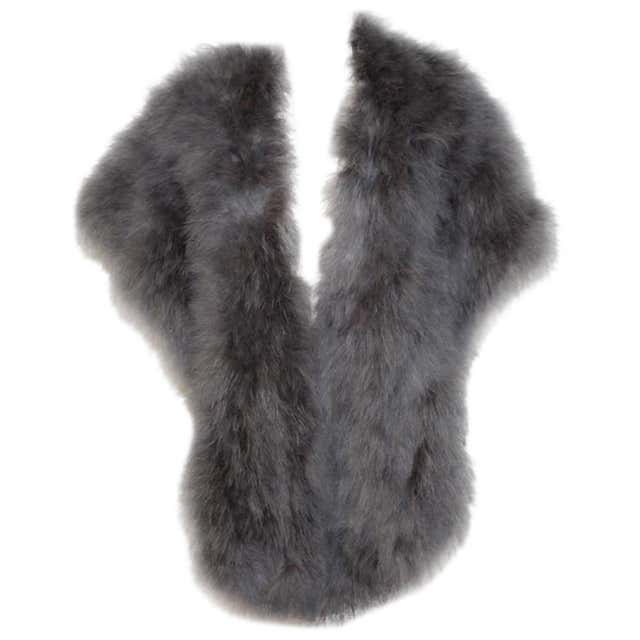 Louis Vuitton Rex Rabbit Fur Scarf For Sale at 1stDibs | lv fur scarf ...