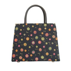 Carlo Zini Women's Black Jewel Bag with Swarovski Crystals