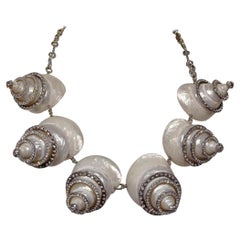 Collier di conchiglie marine Carlo Zini