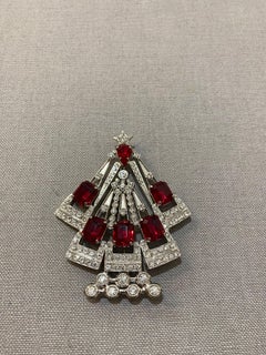 Carlo Zini Milano Christmas Brooch