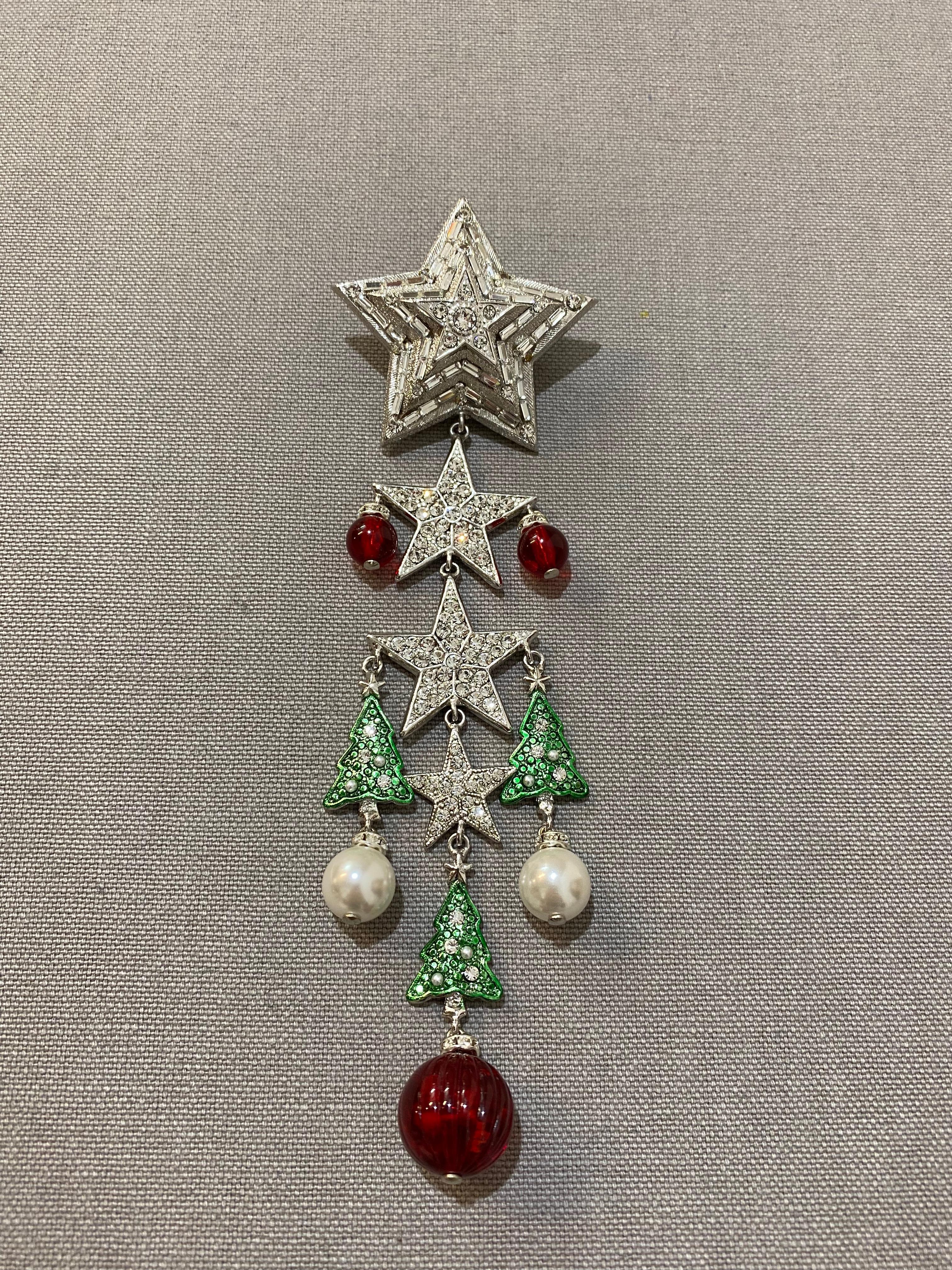 funny christmas earrings