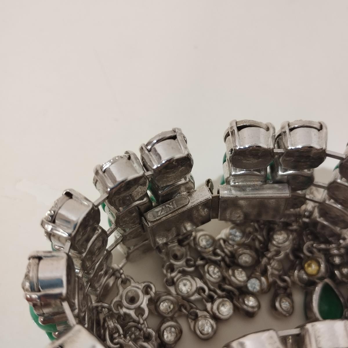 Pulsera Carlo Zini Milano Esmeraldas en venta 2