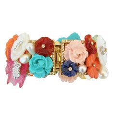 Carlo Zini Milano Floral Bracelet