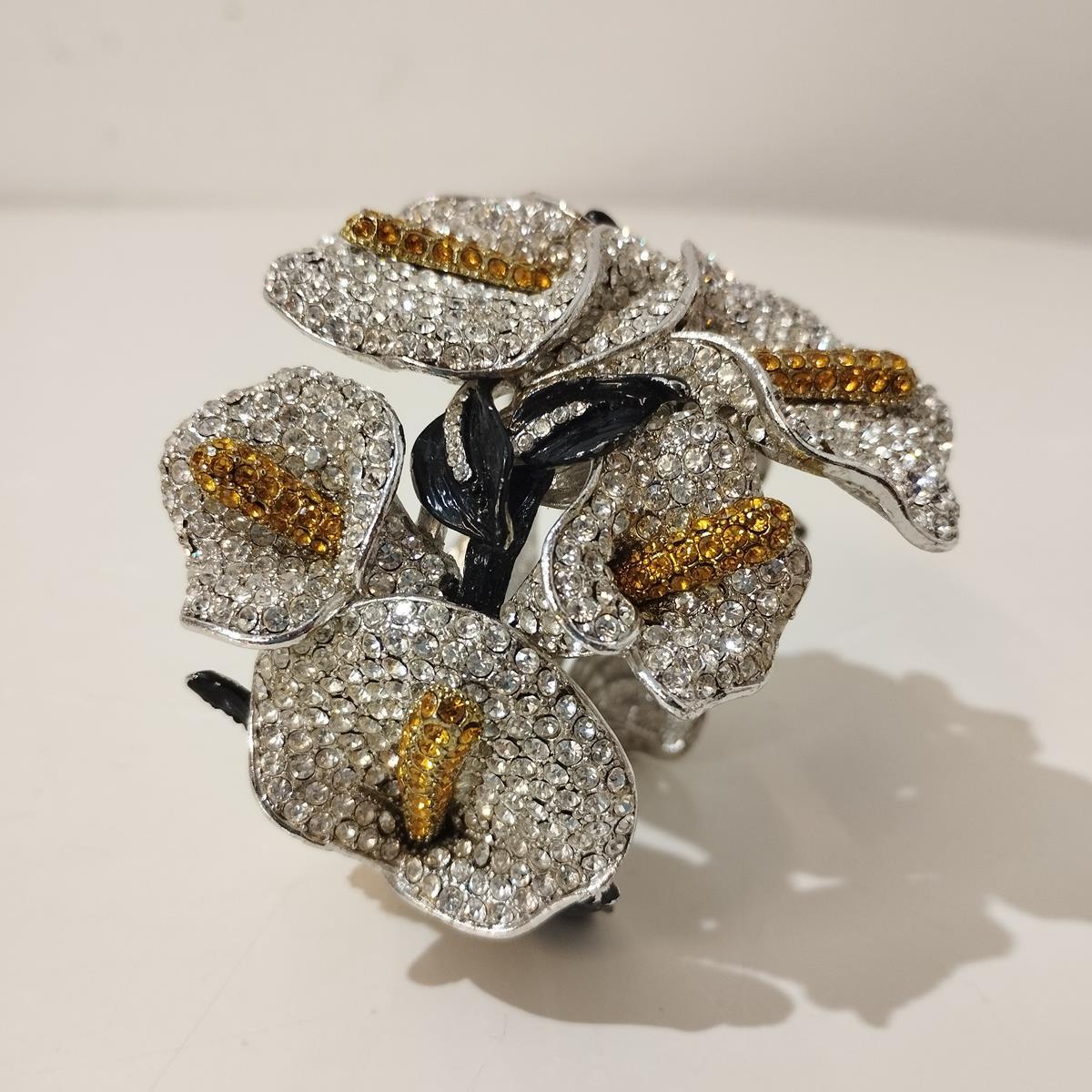 Women's Carlo Zini Milano Floral Bracelet For Sale