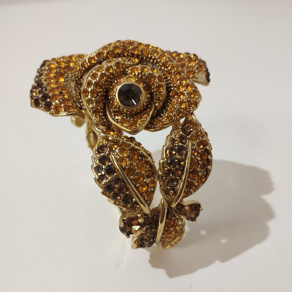 Carlo Zini Milano Golden Rose Bracelet For Sale 2