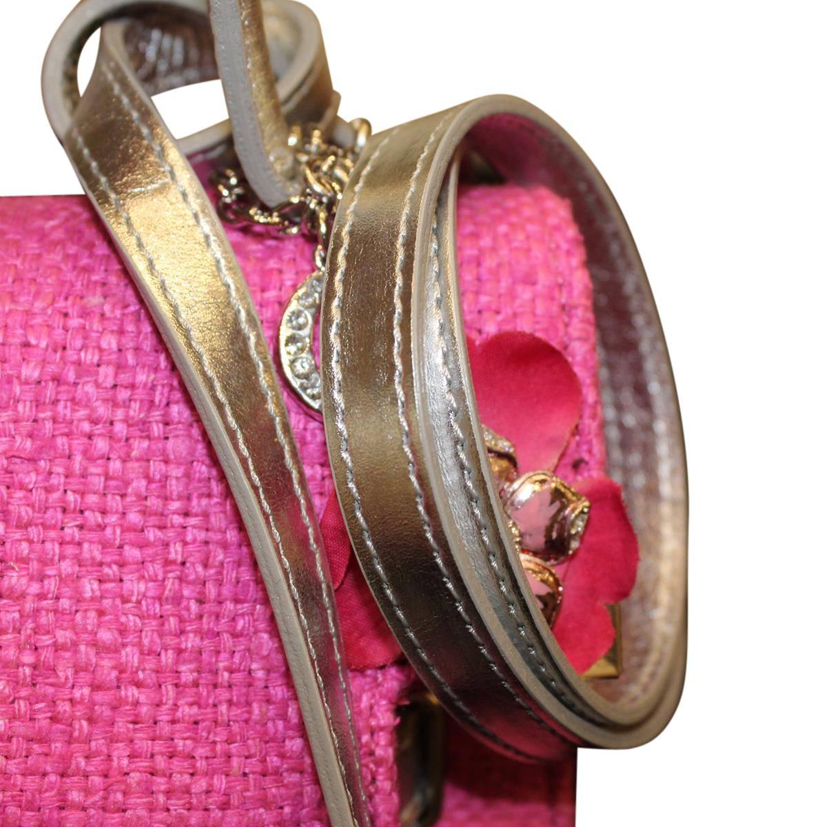 Carlo Zini Milano Jewel Bag Unique Piece In New Condition For Sale In Gazzaniga (BG), IT