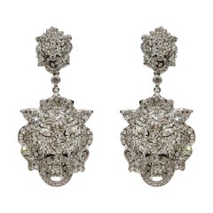 Carlo Zini Milano Lions Earrings
