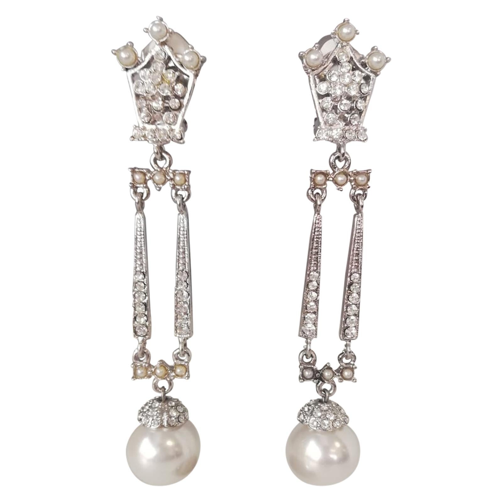 Carlo Zini Milano Pearl Earrings