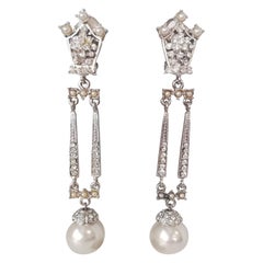 Carlo Zini Milano Pearl Earrings