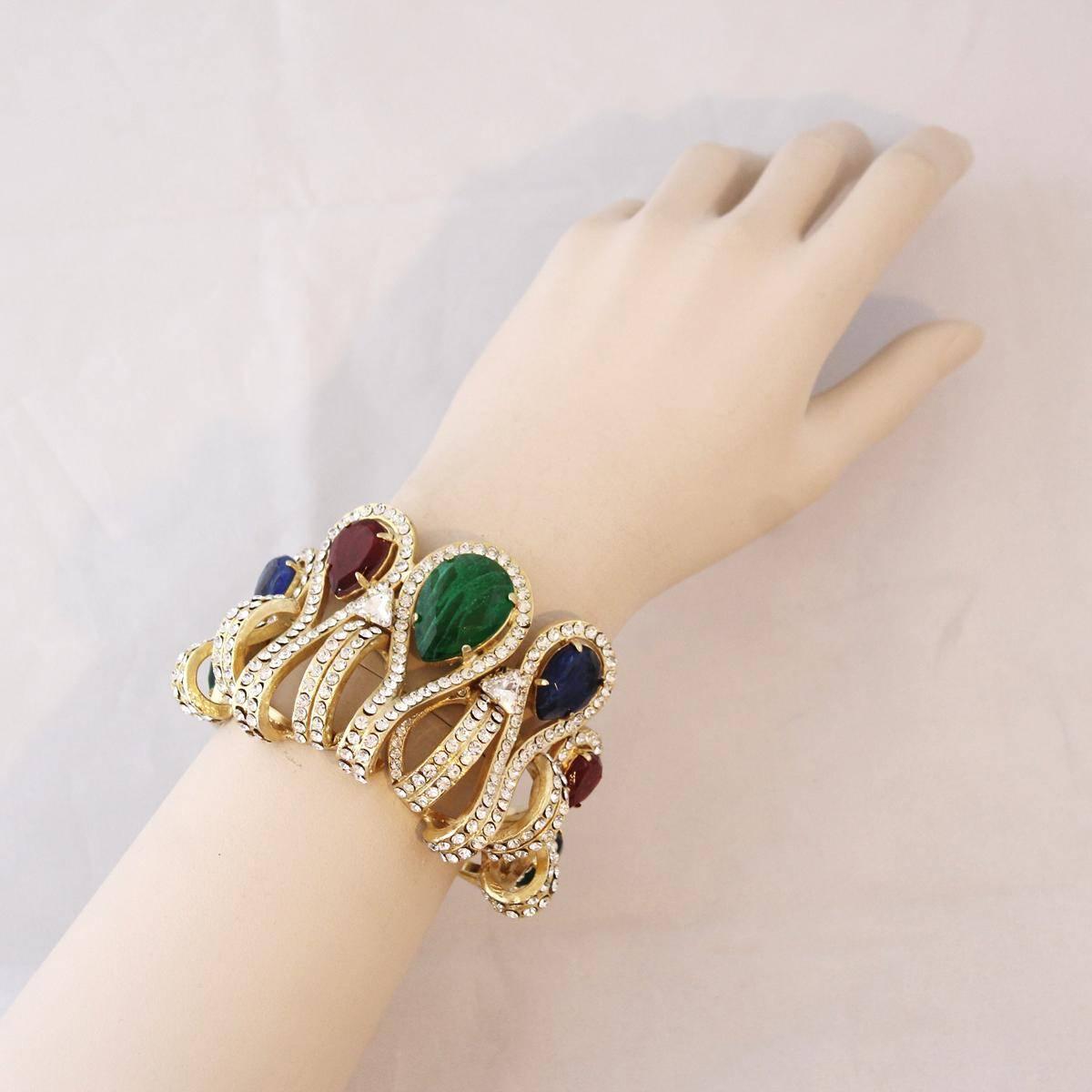 De las mujeres Pulsera Carlo Zini Gotas Multicolor en venta
