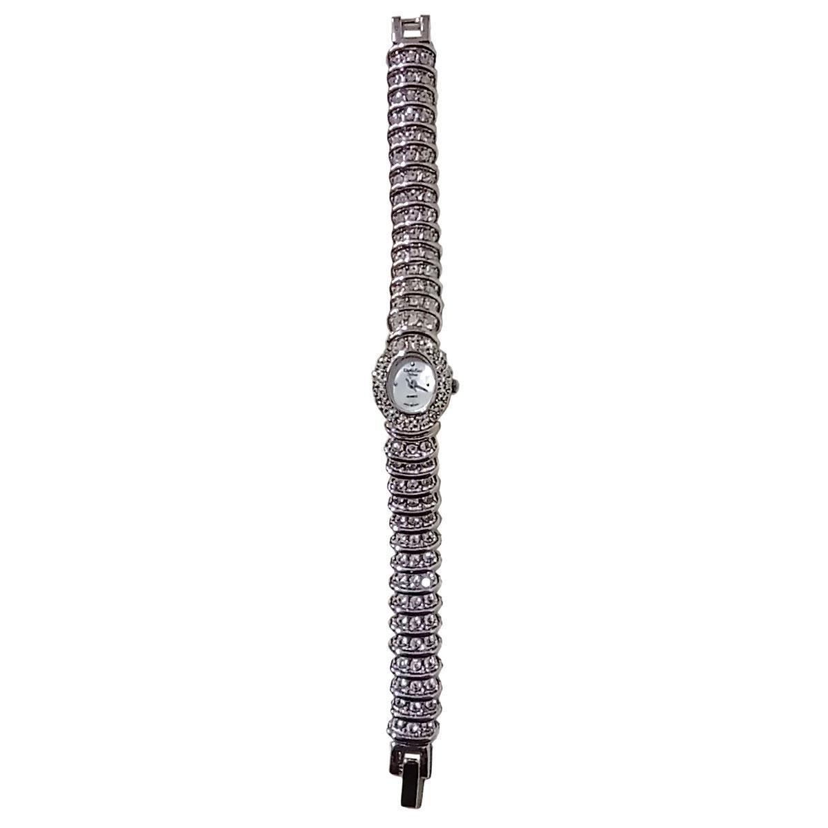 Amazing Carlo Zini Milano jewel watch 
One of the greatest bijoux creators of all times
Vintage from late 80's / early 90's
Perfectly working
Japanese quartz movement
Rhodium metal strap
Swarovski crystals
Non allergenic
Wrist measurement 17 cm