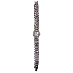 Carlo Zini Rhodium Jewel Watch