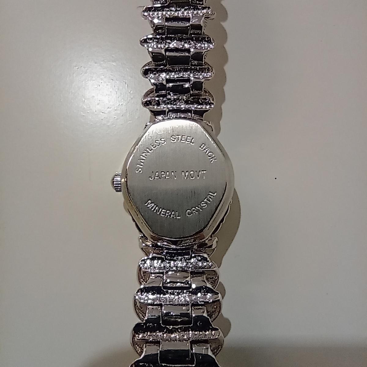Carlo Zini Rhodium Jewel Watch For Sale 1