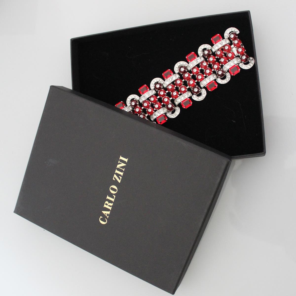 Carlo Zini Ruby Bracelet For Sale 1