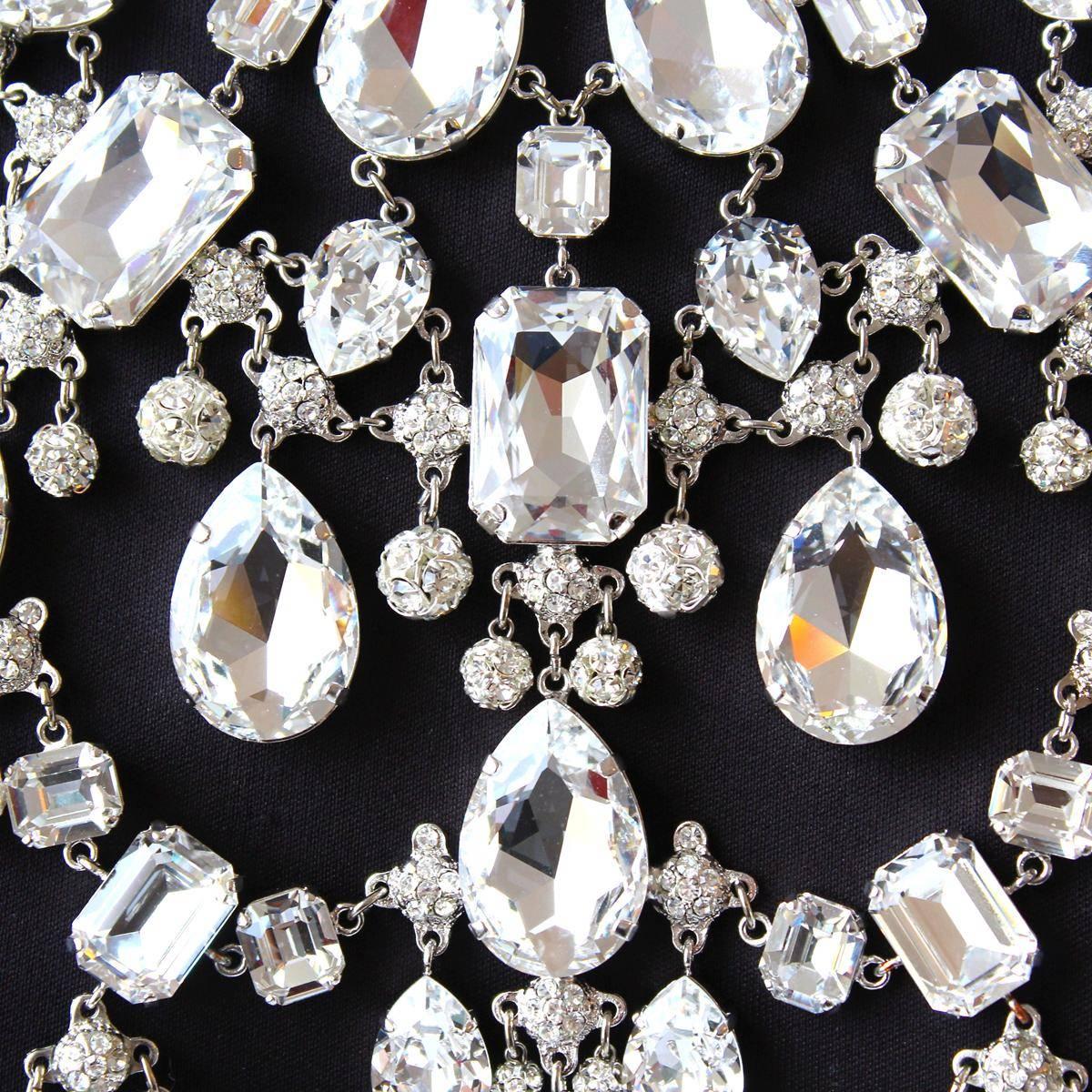 Donna Carlo Zini Swarovski Maxi Collier in vendita