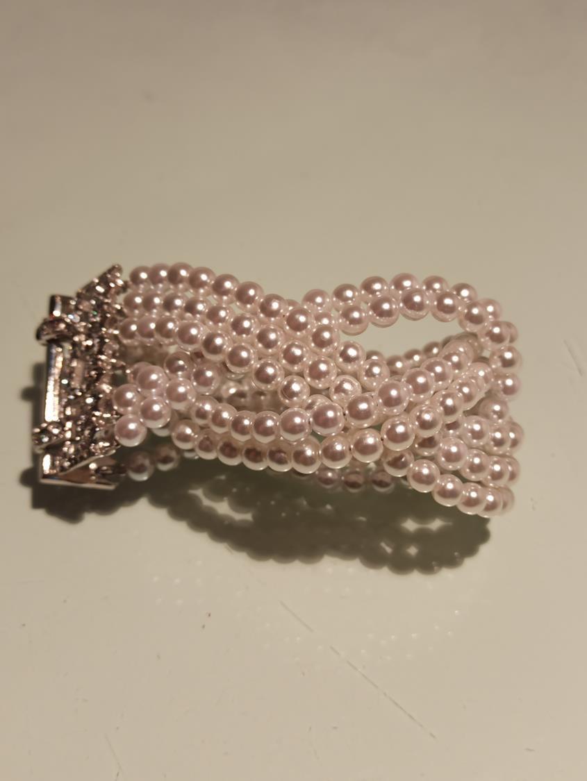Carlo Zini Armband aus gedrehten Perlen im Zustand „Neu“ im Angebot in Gazzaniga (BG), IT