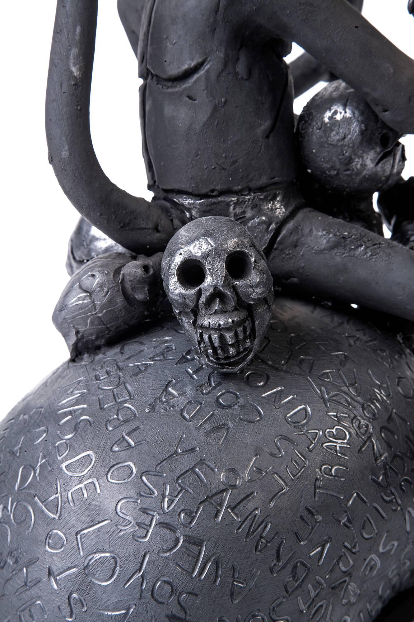 Dime tus Secretos / Ceramics Black Clay Mexican Folk Art 3