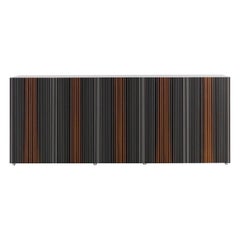Carlos 5 Door Sideboard by Renato Zamberlan