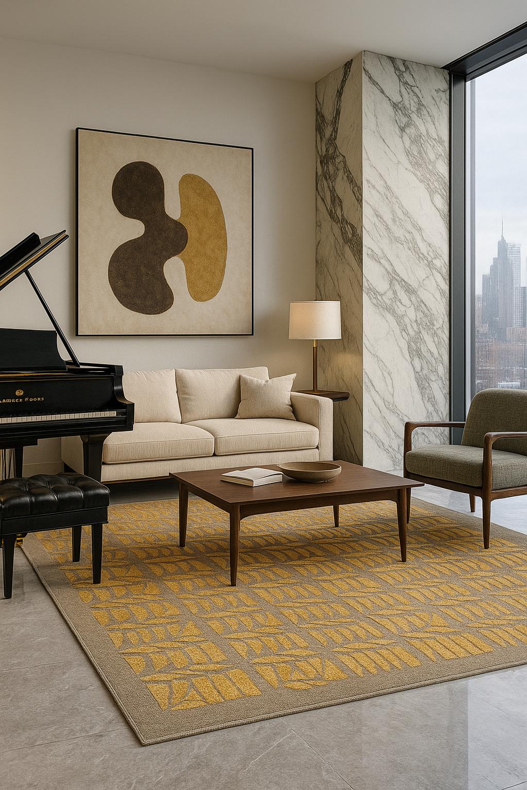 Carlos Amorales & Studio RODA Nepal Wool/Silk Ltd Ed Hand-Knotted Rug Size 6×4 Neuf - En vente à Miami, FL