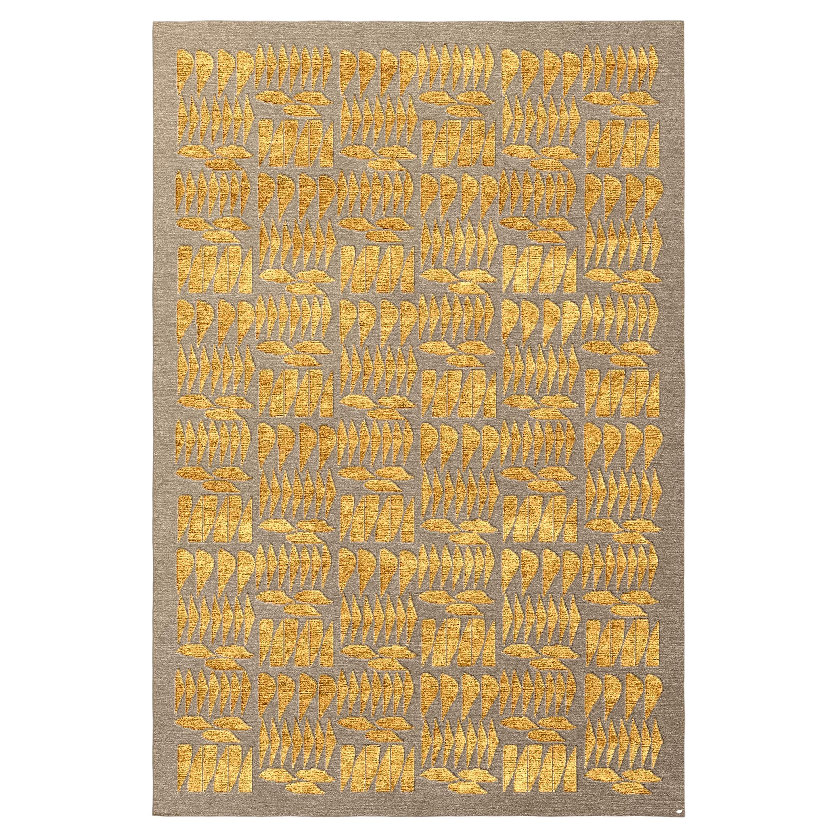 Carlos Amorales - Tappeto in lana e seta annodato a mano dall
artista in edizione limitata 9
x 6