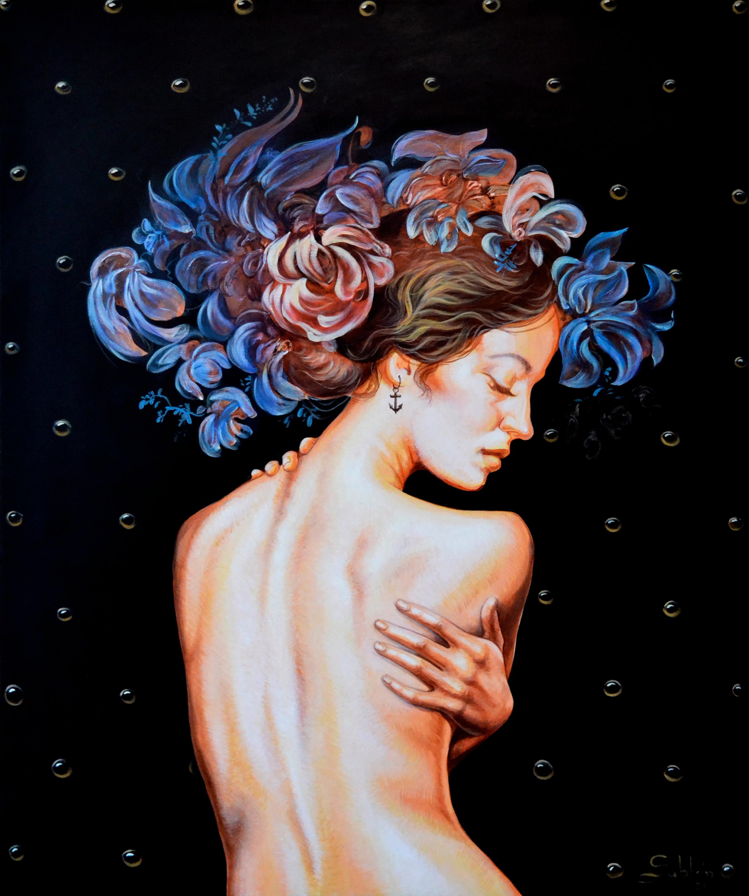 Cuban Contemporary Art by Carlos Sablon - Flora