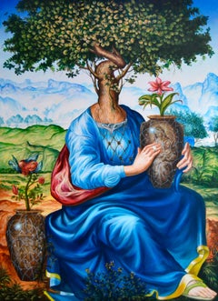 Zeitgenössische kubanische Kunst von Carlos Sablon - La Jardinière