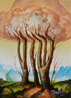 Arte Cubano Contemporáneo de Carlos Sablon - Paysage Onirique