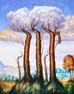 L'art contemporain cubain de Carlos Sablon - Paysage Onirique VII
