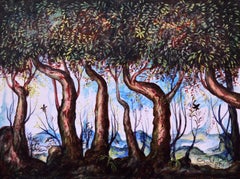 Kubanische zeitgenössische Kunst von Carlos Sablon - Paysage Onirique VIII