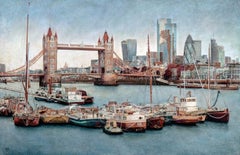 Tower Bridge Forever Painting by Carlos Arriaga, 2022