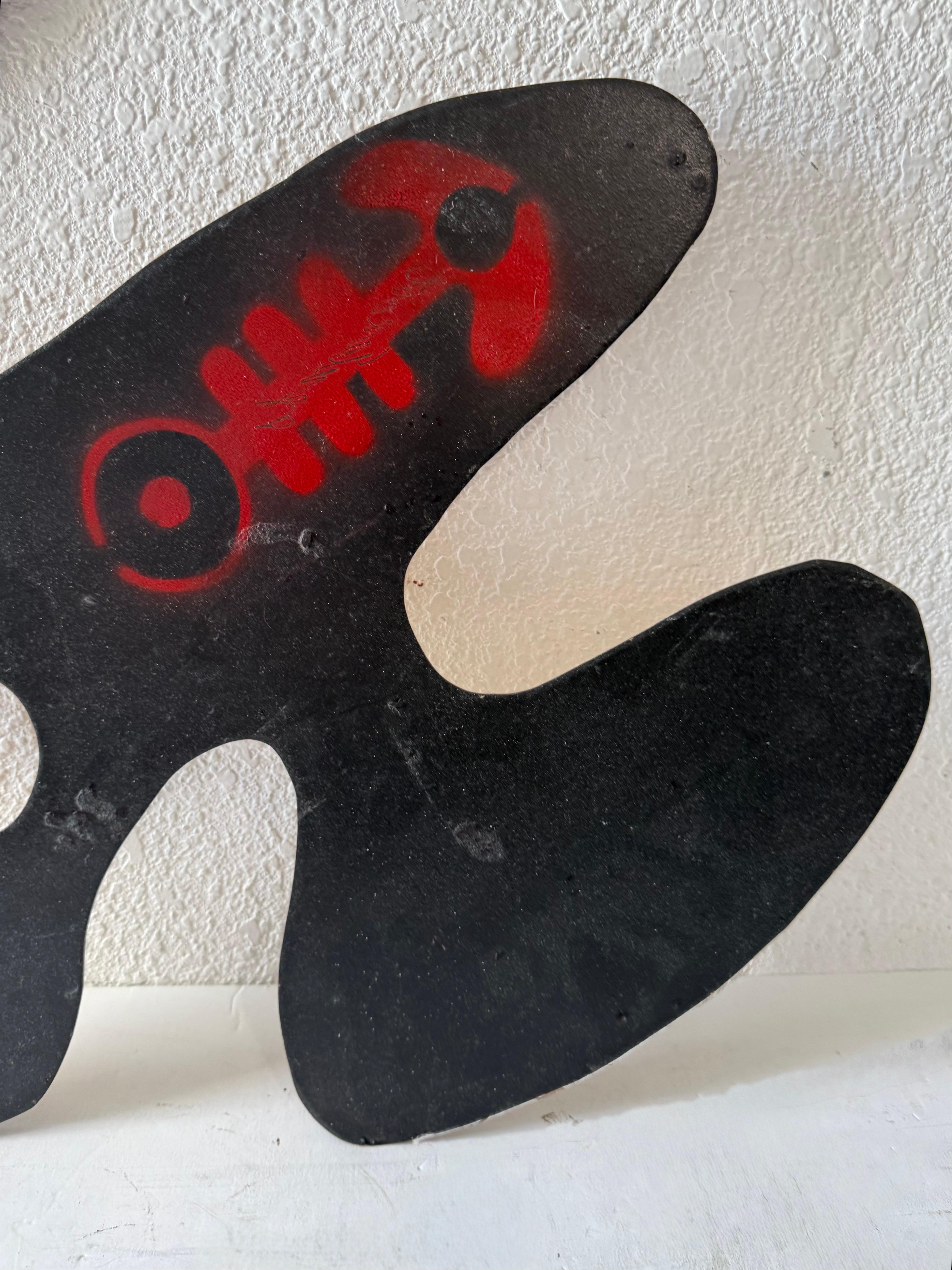 Carlos Betancourt Escultura Pintura en Spray Miami Arte Moderno Latinoamericano en venta 1
