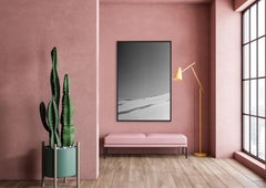 Sundance - Ski de montagne Photographie d'art en noir et blanc